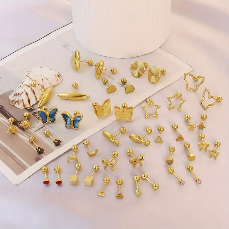 Stain less Steal Earings
