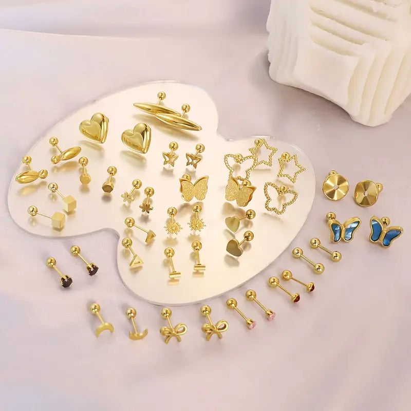 Stain less Steal Earings