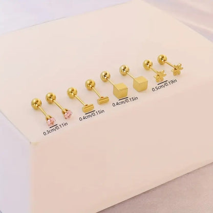 Stain less Steal Earings